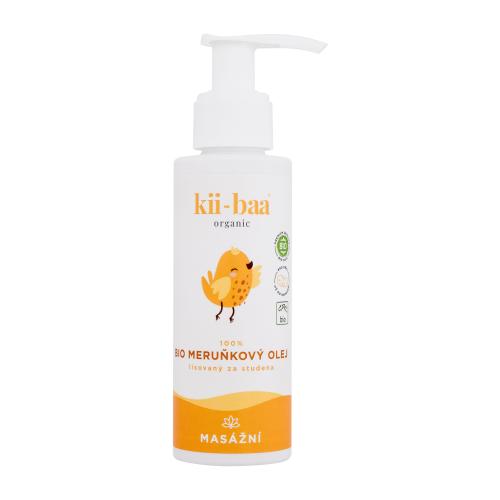 Kii-Baa Organic Baby Bio Apricot Oil 100 ml telový olej pre deti
