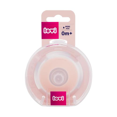 LOVI Mammafeel Dynamic Teat Mini 0m 1 ks dynamický cumlík na fľašu pripomínajúci materský prsník pre deti