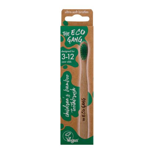 Xpel The Eco Gang Toothbrush Green 1 ks ekologická zubná kefka na rastlinnej báze pre deti