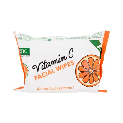 Xpel Vitamin C rozjasňujúce čistiace vlhčené obrúsky s vitamínom c pre ženy čistiace utierky 25 ks