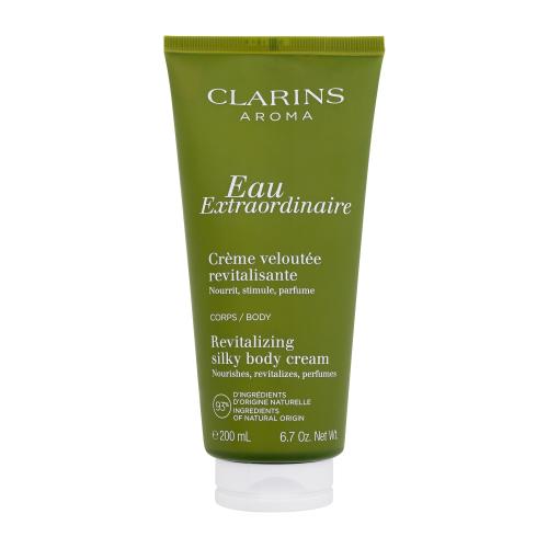 Clarins Aroma Eau Extraordinaire Revitalizing Silky Body Cream 200 ml revitalizačný parfumovaný telový krém unisex