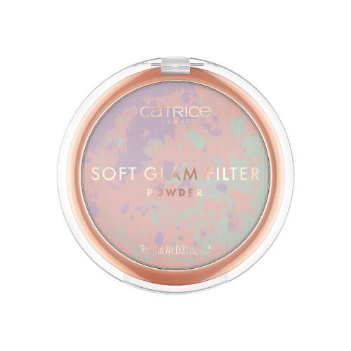 Catrice Soft Glam Filter Powder 9 g púder pre sviežu a žiarivú pleť pre ženy 010 Beautiful You