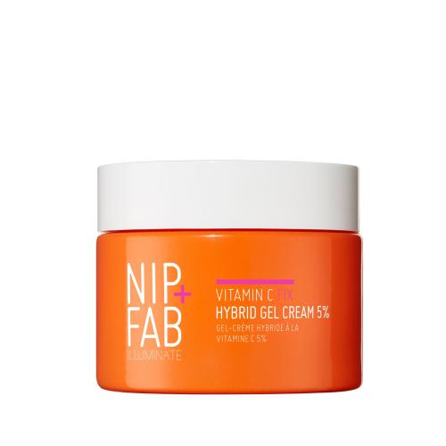 NIPFAB Illuminate Vitamin C Fix Hybrid Gel Cream 5% 50 ml rozjasňujúci a hydratačný krém na pleť pre ženy