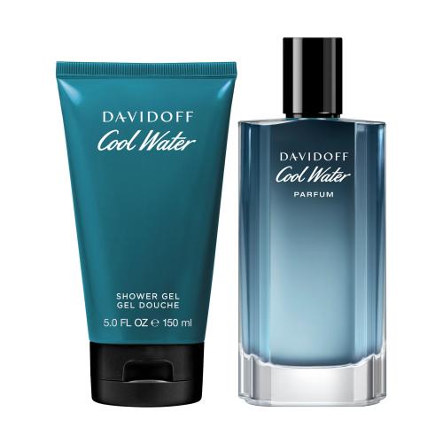 Davidoff Cool Water Parfum set pre mužov parfum 100 ml  sprchovací gél 150 ml