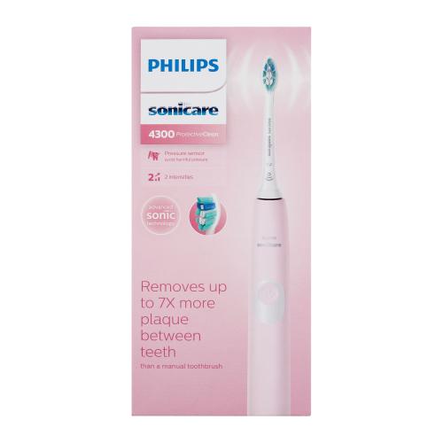 Philips Sonicare 4300 Protective Clean HX680604 Pink 1 ks sonická elektrická zubná kefka unisex