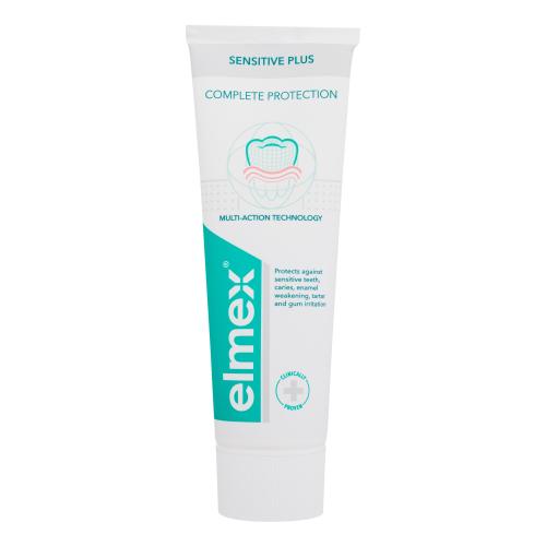 Elmex Sensitive Plus Complete Protection 75 ml zubná pasta na kompletnú ochranu citlivých zubov unisex