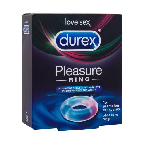 Durex Pleasure Ring 1 ks elastický a mäkký erekčný krúžok pre mužov
