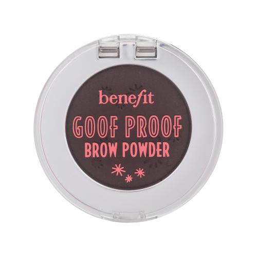 Benefit Goof Proof Brow Powder 1,9 g vodoodolný púder na obočie pre ženy 5 Warm Black-Brown