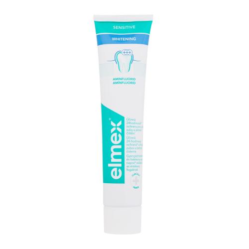 Elmex Sensitive Whitening 75 ml bieliaca zubná pasta na citlivé zuby unisex