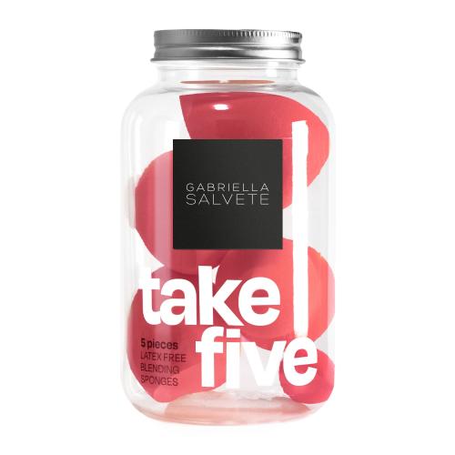 Gabriella Salvete Take Five hubky na líčenie bez obsahu latexu pre ženy hubka na make-up 5 ks