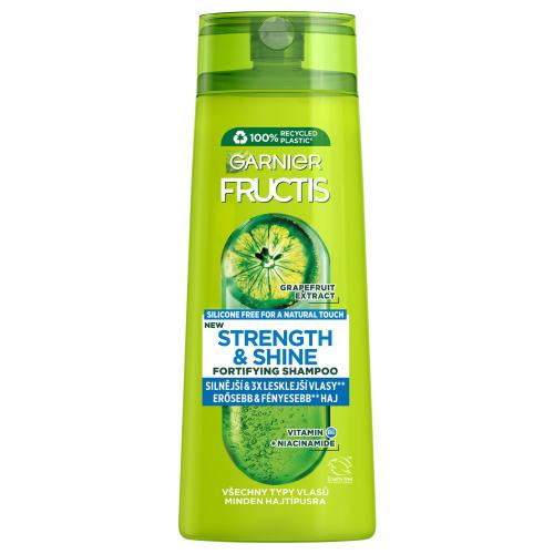 Garnier Fructis Strength  Shine Fortifying Shampoo 250 ml šampón na posilnenie a lesk vlasov pre ženy