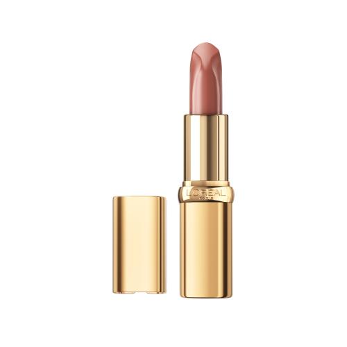 LOréal Paris Color Riche Free the Nudes 4,7 g rúž so saténovým finošom a nude odtieňom pre ženy 520 Nu Defiant