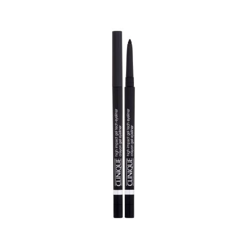 Clinique High Impact Gel Tech Eyeliner 0,35 g vysoko pigmentovaná gélová ceruzka na oči pre ženy 01 Intense Black