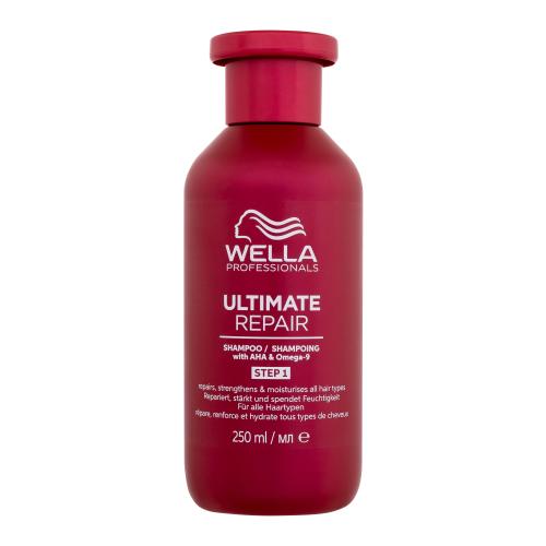 Wella Professionals Ultimate Repair Shampoo 250 ml šampón na šetrné umývanie poškodených vlasov pre ženy
