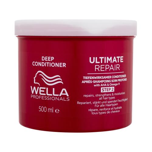 Wella Professionals Ultimate Repair Conditioner 500 ml hĺbkovo vyživujúci kondicionér na poškodené vlasy pre ženy