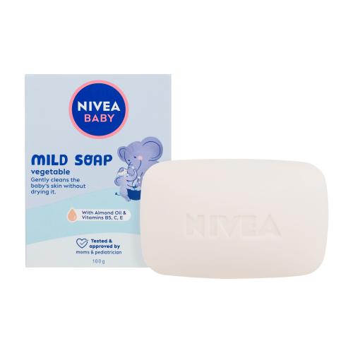 Nivea Baby Mild Soap 100 g jemné tuhé mydlo pre deti