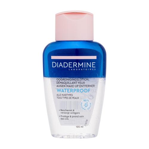 Diadermine Waterproof Eye Make-Up Remover 125 ml odličovač očí na vodoodolný make-up pre ženy