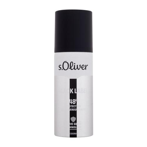 s.Oliver Black Label 48H 150 ml dezodorant deospray pre mužov