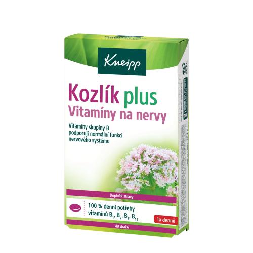 Kneipp Valerian Plus 40 ks doplnok stravy na podporu normálnej funkcie nervového systému unisex