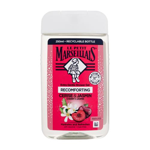 Le Petit Marseillais Extra Gentle Shower Gel Cherry  Jasmin 250 ml sprchovací gél s upokojujúcou vôňou unisex