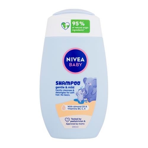 Nivea Baby Gentle  Mild Shampoo 200 ml jemný šampón na vlasy pre deti