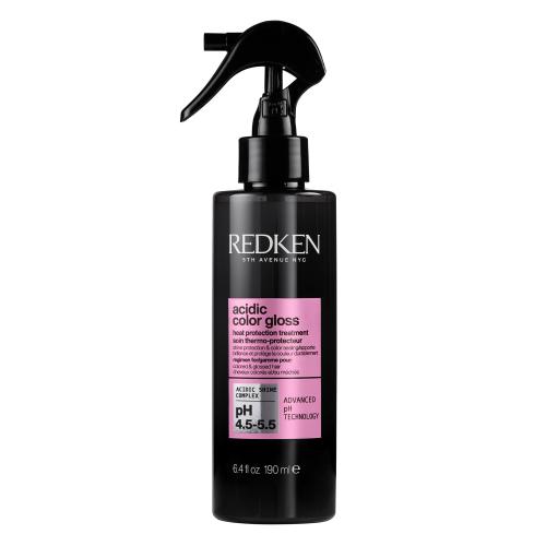 Redken Acidic Color Gloss Heat Protection Treatment 190 ml bezoplachový sprej na tepelnú ochranu vlasov pre ženy