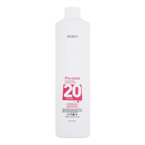 Redken Pro-oxide Cream Developer 20 Volume 6% 1000 ml krémový vyvíjač farieb na vlasy pre ženy