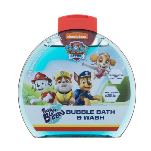 Nickelodeon Paw Patrol Bubble Bath  Wash 300 ml pena do kúpeľa s vôňou malín pre deti