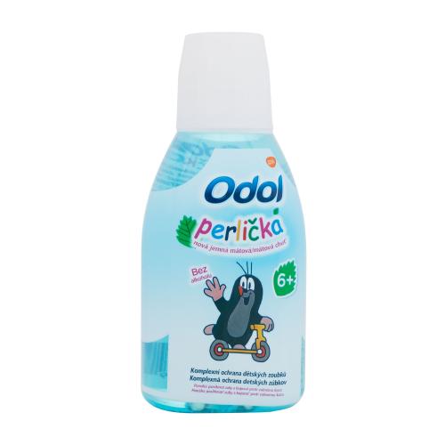 Odol Kids 300 ml ústna voda s fluoridom a jemnou mätovou príchuťou pre deti