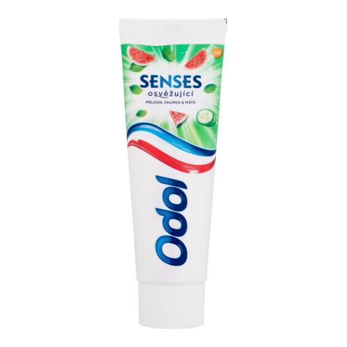 Odol Senses Refreshing 75 ml osviežujúca zubná pasta s fluoridom a ovocnou príchuťou unisex