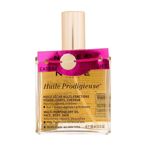NUXE Huile Prodigieuse multifunkčný skrášľujúci suchý olej na tvár, telo a vlasy pre ženy suchý telový olej Huile Prodigieuse Multi-Purpose Dry Oil 100 ml  náramok 1 ks
