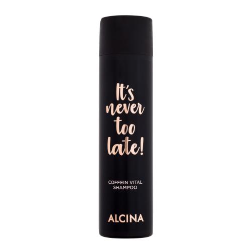 ALCINA It´s Never Too Late! Coffein Vital Shampoo 250 ml kofeínový revitalizačný šampón pre ženy