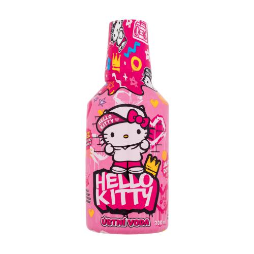 Hello Kitty Hello Kitty 300 ml ústna voda s jahodovou príchuťou pre deti