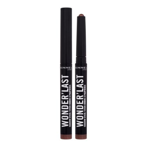 Rimmel London WonderLast Shadow Stick 1,64 g očné tiene v ceruzke pre ženy 002 Choco Shimmer