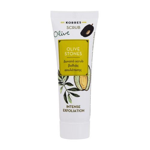 Korres Olive Intense Exfoliation Scrub 18 ml peeling pre ženy