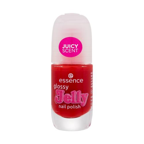Essence Glossy Jelly 8 ml lak na nechty s ovocnou vôňou pre ženy 03 Sugar High