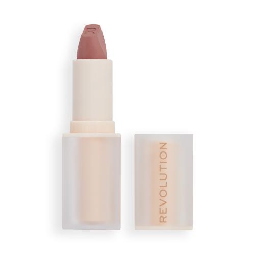 Makeup Revolution London Lip Allure Soft Satin Lipstick 3,2 g dlhotrvajúci saténový rúž pre ženy Brunch Pink Nude