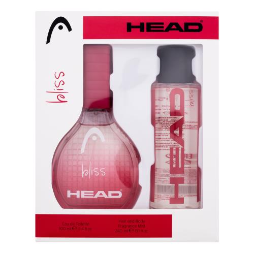 HEAD Bliss darčeková kazeta pre ženy toaletná voda 100 ml  telový sprej 240 ml