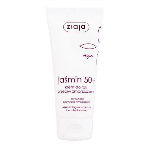 Ziaja Jasmine Anti-Wrinkle Hand Cream 50 ml krém na ruky proti vráskam pre ženy