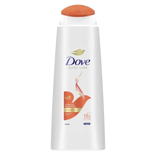 Dove Ultra Care Long  Radiant 400 ml výživujúci šampón na dlhé vlasy pre ženy