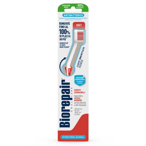 Biorepair Antibacterial Toothbrush Soft 1 ks antibakteriálna zubná kefka unisex