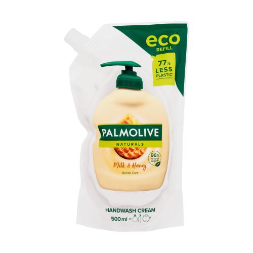 Palmolive Naturals Milk  Honey Handwash Cream 500 ml tekuté mydlo na ruky s medovou vôňou Náplň unisex