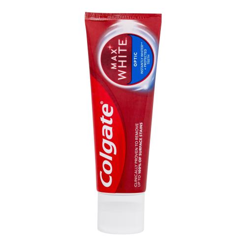 Colgate Max White Optic 75 ml bieliaca zubná pasta na ochranu zubov a ďasien unisex