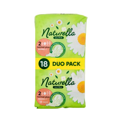 Naturella Ultra Normal Plus hygienické vložky s krídelkami a jemnou vôňou pre ženy hygienická vložka s krídelkami 18 ks