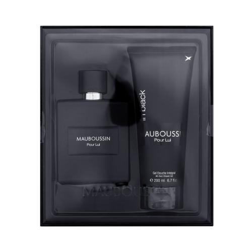 Mauboussin Pour Lui In Black darčeková kazeta pre mužov parfumovaná voda 100 ml  sprchovací gél 200 ml