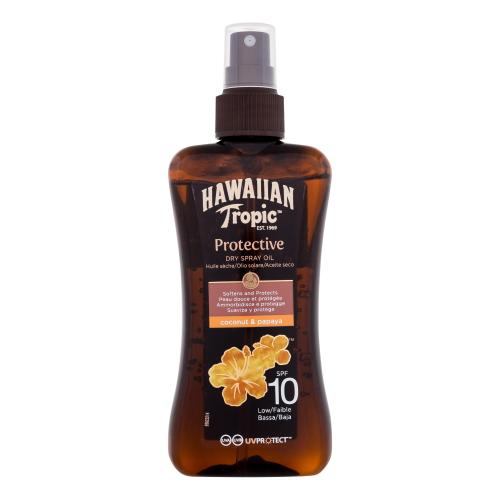 Hawaiian Tropic Protective Dry Spray Oil SPF10 200 ml suchý olej na opaľovanie unisex