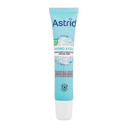 Astrid Hydro X-Cell Eye Gel Cream 15 ml hydratačný očný gél krém pre ženy
