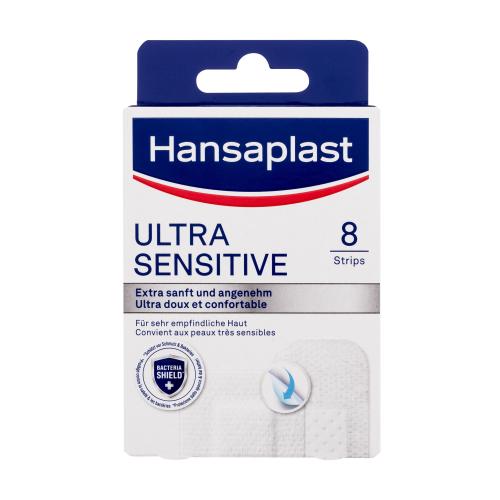 Hansaplast Ultra Sensitive extra jemné náplasti pre citlivú pokožku unisex 8 ks náplastí