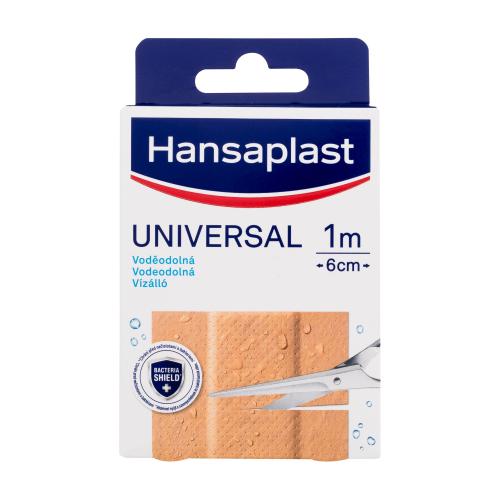 Hansaplast Universal Waterproof Plaster vodoodolné náplasti unisex 10 náplastí s veľkosťou 10x6 cm