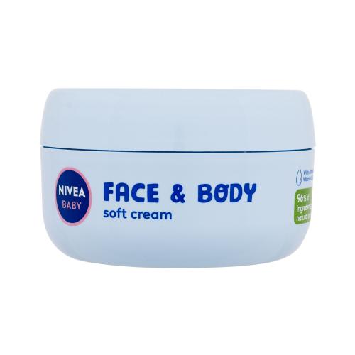 Nivea Baby Face  Body Soft Cream 200 ml jemný krém na tvár a telo pre deti